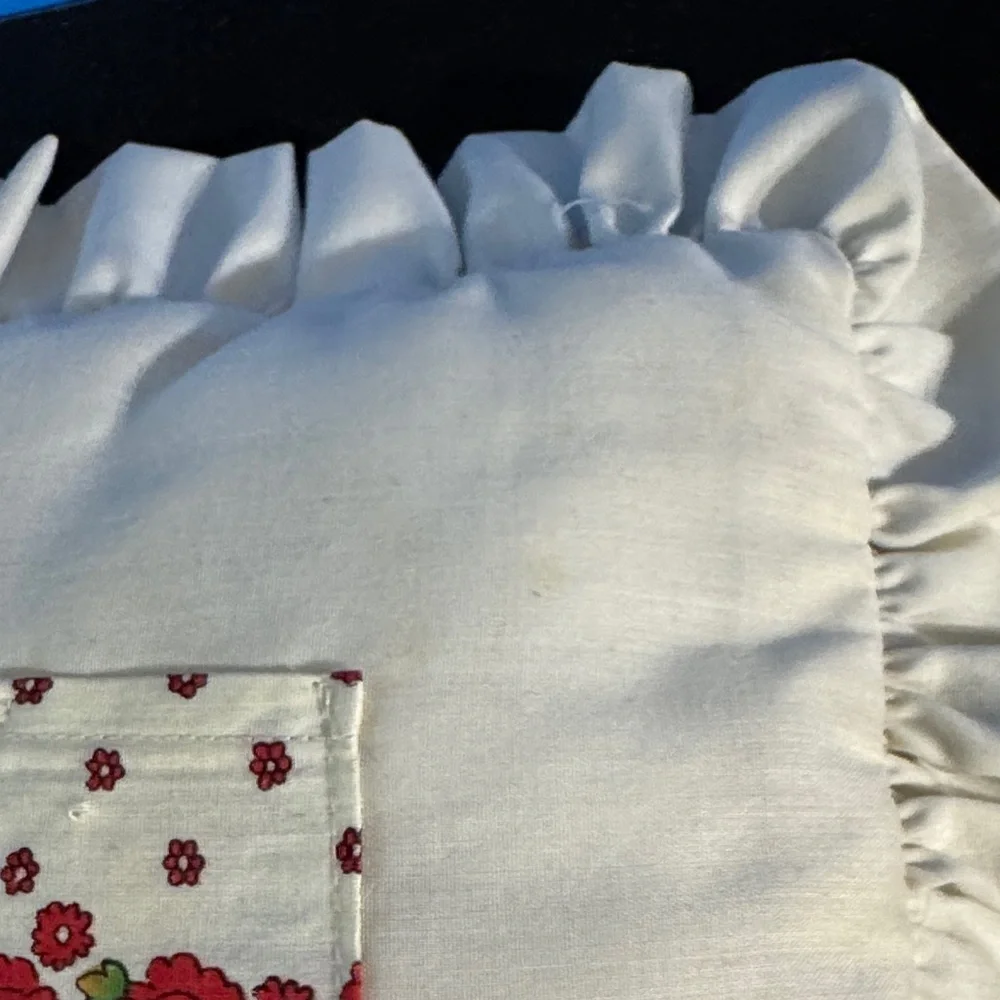 Vintage handcrafted Holly Hobbie tooth fairy pillow